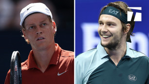 Янник Синнер и Александр Бублик. Фото: IG/tennischannel©