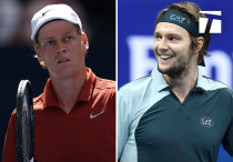 Янник Синнер и Александр Бублик. Фото: IG/tennischannel©