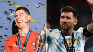 Криштиану Роналду (слева) и Лионель Месси (справа). ©instagram.com/portugal/copaamerica/