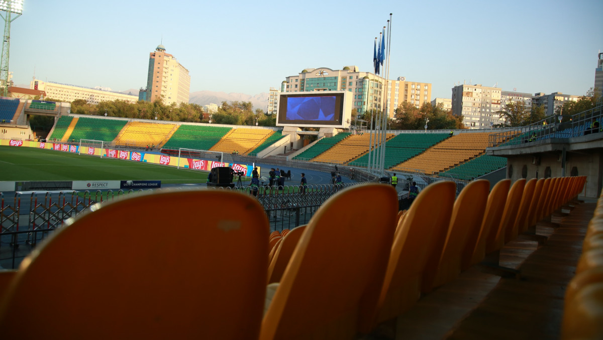 Стадион Алматы получил зелёный свет от УЕФА для матча "Кайрат" - "Реал"