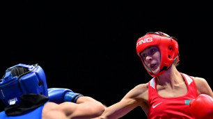 Карина Ибрагимова (справа). ©Сали Сабиров, пресс-служба НОК Казахстана