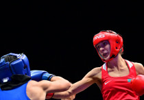 Карина Ибрагимова (справа). ©Сали Сабиров, пресс-служба НОК Казахстана