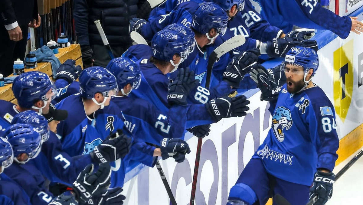 Прямая трансляция второго матча "Барыса" в КХЛ