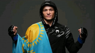 Бекзат Алмахан после боя в UFC. Фото: IG/bekzatalmahan©