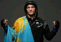 Бекзат Алмахан после боя в UFC. Фото: IG/bekzatalmahan©