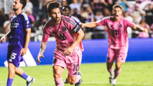 Лионель Месси (по центру). ©ФК "Интер Майами"