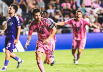 Лионель Месси (по центру). ©ФК "Интер Майами"