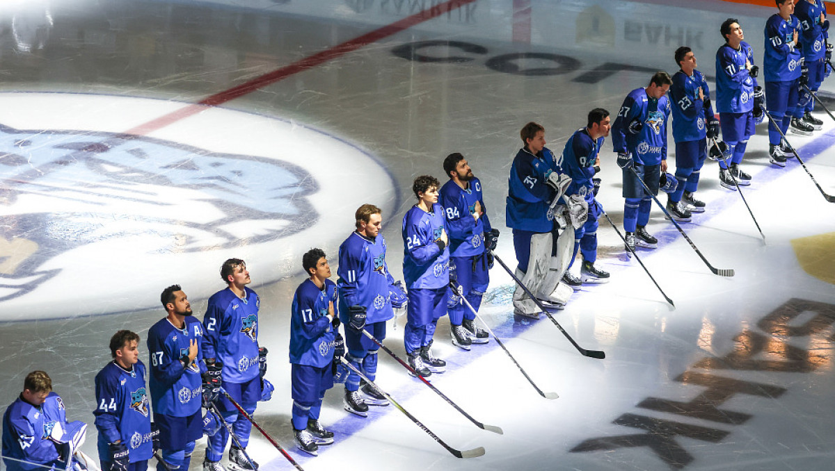 "Барыс" за семь минут забросил три шайбы в матче КХЛ