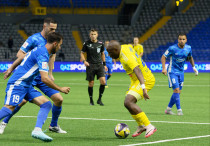 Усман Камара в матче "Астана" - "Улытау". Фото: ФК "Астана"©