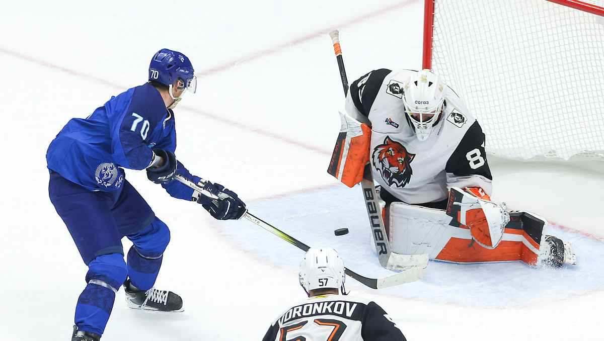 Какое место занимает "Барыс" после двух побед подряд в КХЛ