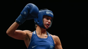 Виктория Графеева на чемпионате мира-2025 по боксу. ©KBF