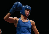 Виктория Графеева на чемпионате мира-2025 по боксу. ©KBF