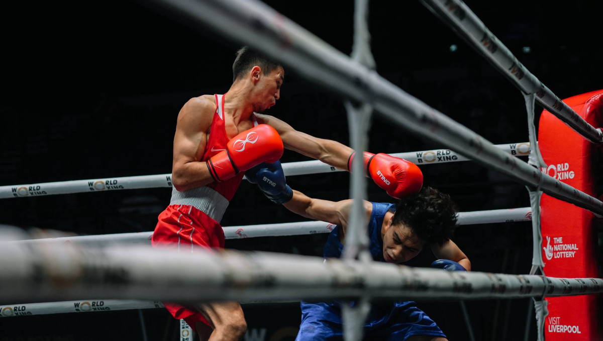 Махмуд Сабырхан оформил нокдаун и забрал медаль ЧМ-2025