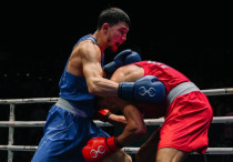 Ертуган Зейнуллинов на чемпионате мира-2025 по боксу. ©KBF