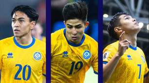 Рамазан Оразов, Дастап Сатпаев и Галымжан Кенжебек. Фото: КФФ©