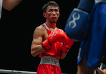 Махмуд Сабырхан на ЧМ-2025 в Ливерпуле. Фото: IG/boxingkazakhstan©