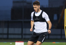 Максим Самородов на тренировке "Ахмата". Фото: ФК "Ахмат"©