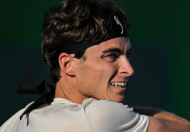 Тимофей Скатов в расположении сборной Казахстана. Фото: Ktf.kz©