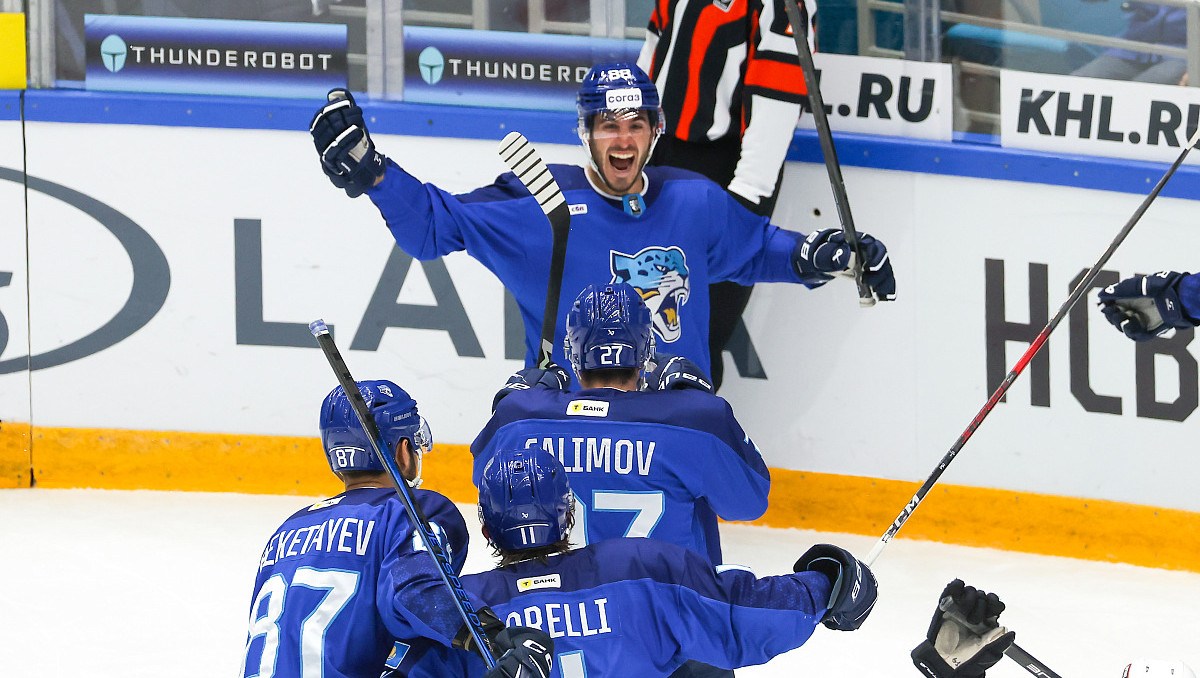 Прямая трансляция четвёртого матча "Барыса" в КХЛ