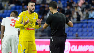 Алекса Аманович в матче "Астана" - "Елимай". Фото: ФК "Астана"©