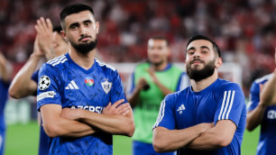 Футболисты "Карабаха" после победы над "Бенфикой". Фото: ФК "Карабах"©