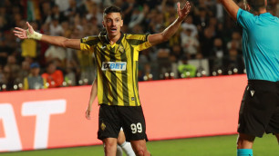 Рикардиньо в матче "Кайрат" - "Селтик". Фото: ФК "Кайрат", Данияр Ахметов©