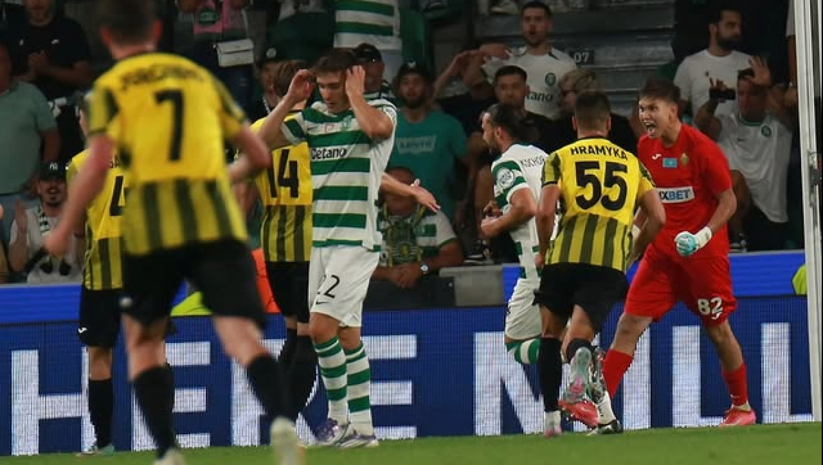 Отбитым пенальти Калмурзой и 5 голами обернулся дебют "Кайрата" в ЛЧ