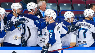 Хоккеисты "Барыса". Фото: ХК "Барыс"©