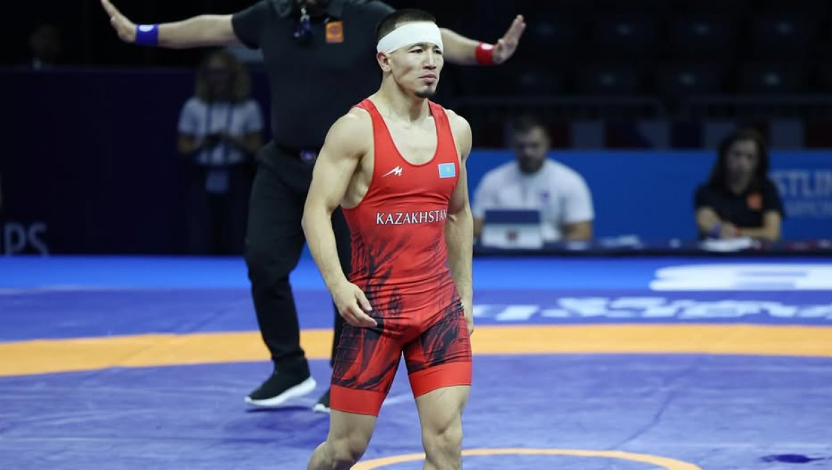 Прямая трансляция схватки Казахстан - Узбекистан за золото ЧМ по борьбе