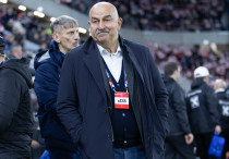 Станислав Черчесов в сборной Казахстана. Фото: КФФ©