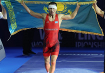 Айдос Султангали. Фото: instagram.com/kazwrestling_official/©