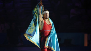 Айдос Султангали. Фото: instagram.com/kazwrestling_official/©