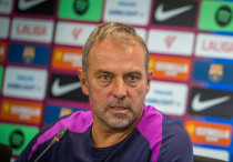 Ханси Флик. Фото: ФК "Барселона"©