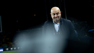 Станислав Черчесов в сборной Казахстана. Фото: KFF©