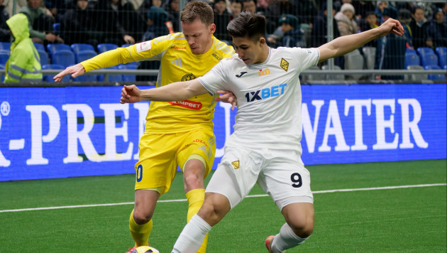 Марин Томасов и Дастан Сатпаев. Фото: ФК "Астана"©