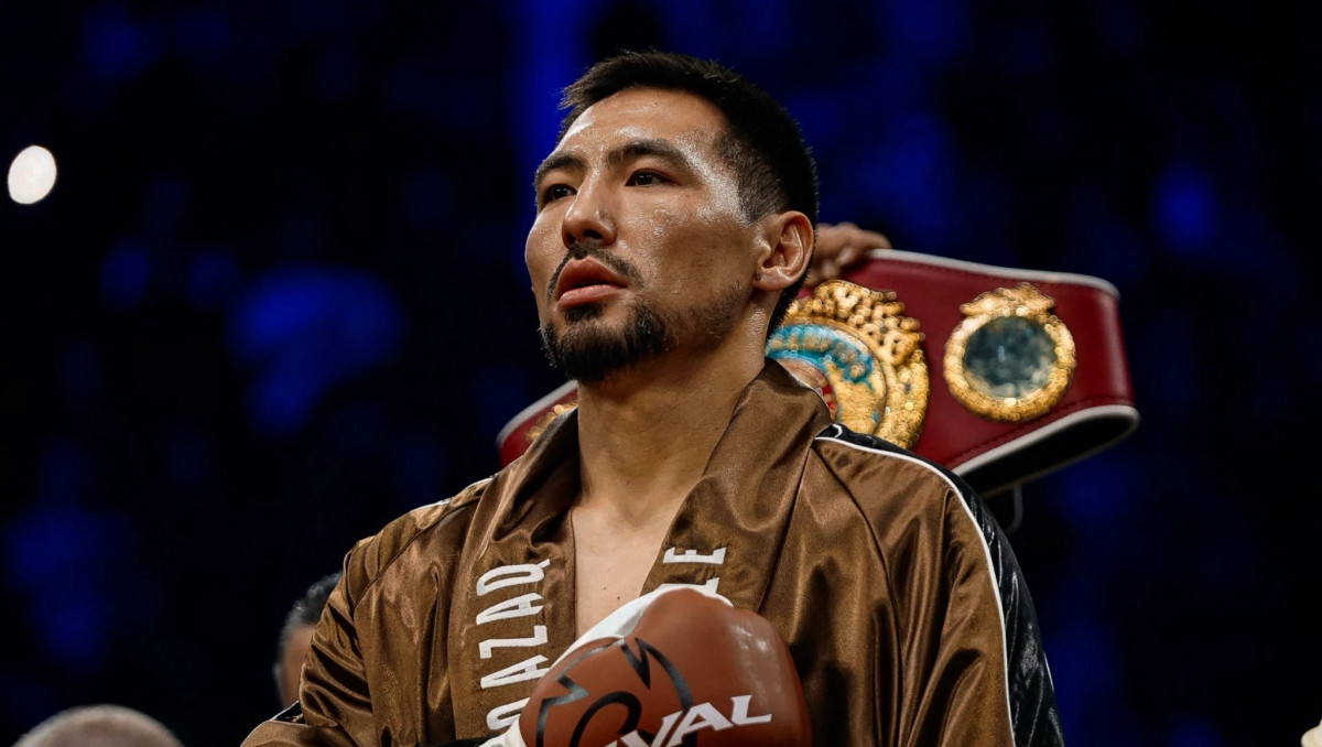 Чёткая цель Алимханулы: казахстанский боксер показал подготовку в США