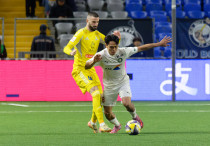 Алекса Аманович и Рамазан Оразов. Фото: ФК "Астана"©