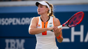 Елена Рыбакина на US Open. Фото: WTA/Jimmie48©