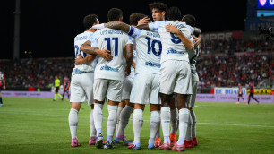 Футболисты "Интера" празднуют гол. Фото: ФК "Интер"©