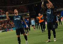 Футболисты "Брюгге" отмечают победу. Фото: ФК "Брюгге"©