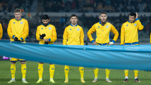 Сборная Казахстана по футболу. ©КФФ