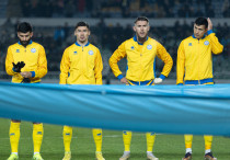 Сборная Казахстана по футболу. ©КФФ