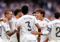 Футболисты "Реала" празднуют гол. Фото: ФК "Реал Мадрид"©