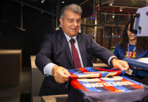 Жоан Лапорта. Фото: ФК "Барселона"©