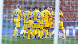 Сборная Казахстана по футболу. ©КФФ