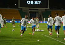 Футболисты "Реала" на "Центральном" в Алматы. Фото: ©Vesti.kz