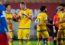 Сборная Казахстана по футболу. ©КФФ