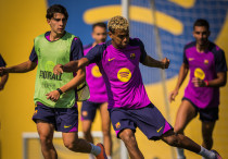 Ламин Ямаль (по центру). ©ФК "Барселона"