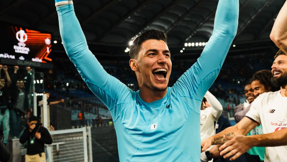 Вратарь отразил три пенальти за три минуты в Лиге Европы