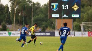 Матч "Жетысу" - "Кайрат". Фото: ФК "Кайрат"/Арман Джаксыгулов©